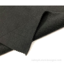 Hot sale T/C French Black KnittingTerry Brushed Fabric